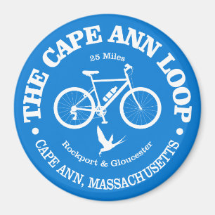 Cape Ann Loop (fietsen) Magneet