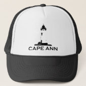 Cape Ann - Ontwerp van vuurtoren. Trucker Pet (Voorkant)