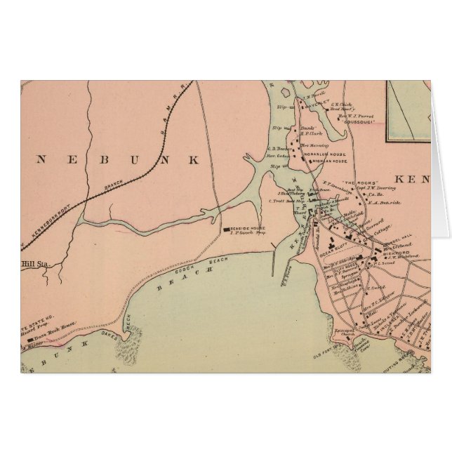 Cape Arundel, Kennebunkport, Maine (Voorkant Horizontaal)