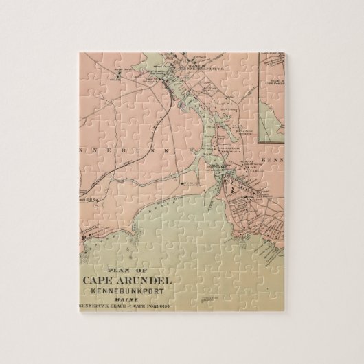 Cape Arundel, Kennebunkport, Maine Legpuzzel (Verticaal)
