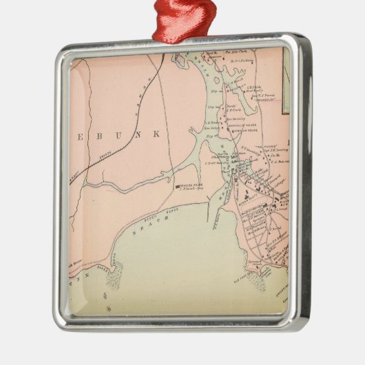 Cape Arundel, Kennebunkport, Maine Metalen Ornament (Links)