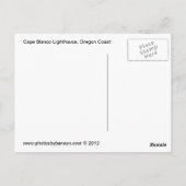 Cape Blanco Lighthouse Briefkaart (Achterkant)