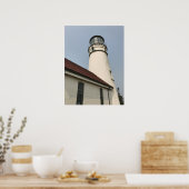 Cape Blanco-vuurtoren, OR Poster (Keuken)