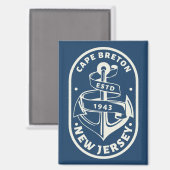 Cape Breton Anker Magneet (Voorkant / Achterkant)