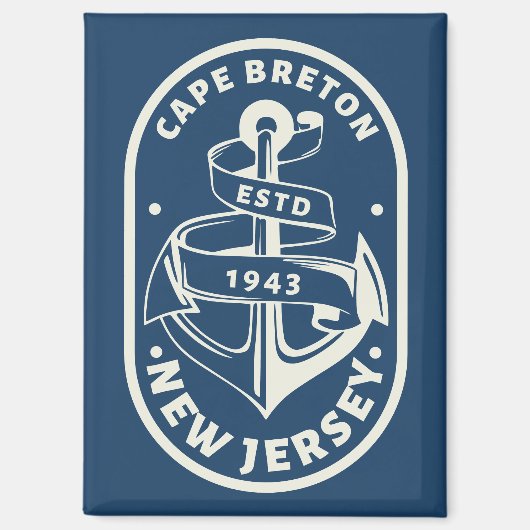Cape Breton Anker Magneet (Voorkant)