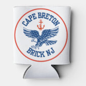 Cape Breton Eagle Koozie Koeler (Voorkant)