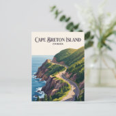 Cape Breton-eiland Canada Briefkaart (Staand voorkant)