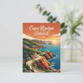 Cape Breton-eiland Canada Briefkaart (Staand voorkant)