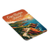 Cape Breton-eiland Canada Magneet (Rechterzijde)