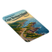 Cape Breton-eiland Canada Magneet (Rechterzijde)