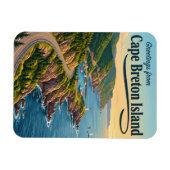Cape Breton-eiland Canada Magneet (Horizontaal)
