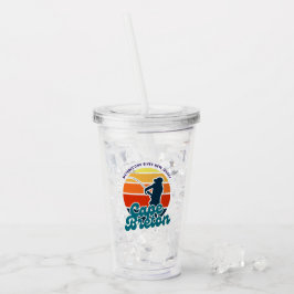 Cape Breton Hengel en Reel Tumbler Acryl Drinkbeker