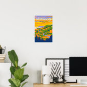 Cape Breton Highlands Nationaal Park Canada Reizen Poster (Thuiskantoor)