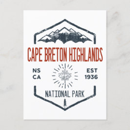 Cape Breton Highlands National Park Canada Briefkaart