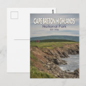 Cape Breton Highlands National Park Canada  Briefkaart (Voorkant / Achterkant)