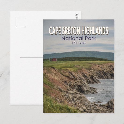 Cape Breton Highlands National Park Canada  Briefkaart (Voorkant / Achterkant)
