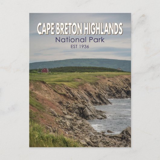 Cape Breton Highlands National Park Canada  Briefkaart (Voorkant)