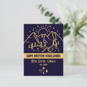 Cape Breton Highlands National Park Canada Briefkaart (Staand voorkant)