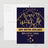 Cape Breton Highlands National Park Canada Briefkaart (Voorkant / Achterkant)