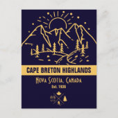 Cape Breton Highlands National Park Canada Briefkaart (Voorkant)