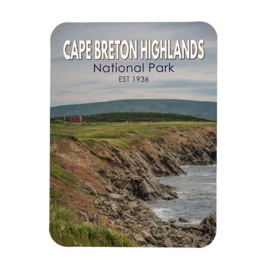 Cape Breton Highlands National Park Canada  Magneet (Verticaal)