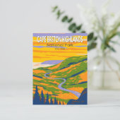 Cape Breton Highlands National Park Canada Reis Briefkaart (Staand voorkant)