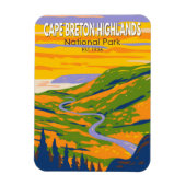 Cape Breton Highlands National Park Canada Reis Magneet (Verticaal)