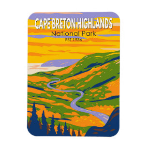 Cape Breton Highlands National Park Canada Reis Magneet