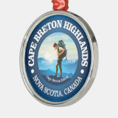Cape Breton Highlands NP (C) Metalen Ornament (Links)