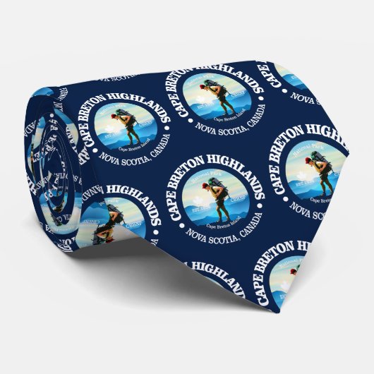 Cape Breton Highlands NP (C) Stropdas (Opgerold)