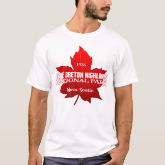 Cape Breton Highlands NP (esdoorblad) T-shirt