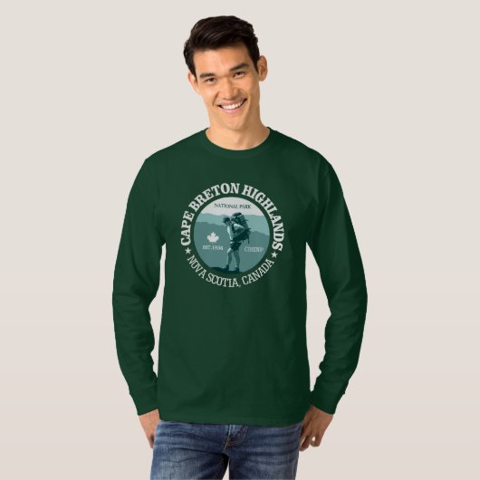 Cape Breton Highlands T-shirt (Voorkant volledig)
