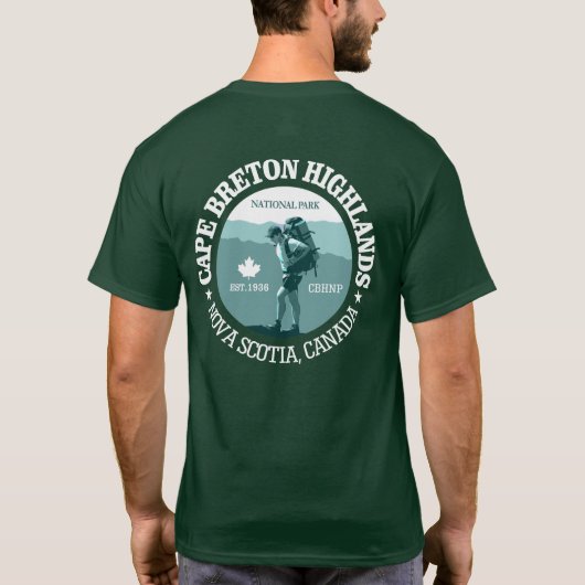 Cape Breton Highlands T-shirt (Achterkant)