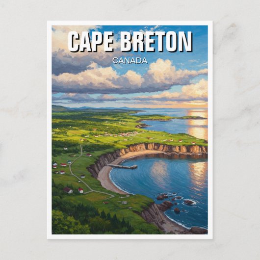 Cape Breton Island, Canada Briefkaart (Voorkant)