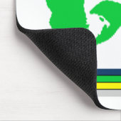 Cape Breton Island Flag Mousepad Muismat (Hoek)