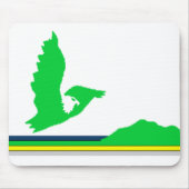 Cape Breton Island Flag Mousepad Muismat (Voorkant)