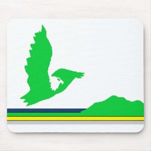 Cape Breton Island Flag Mousepad Muismat (Voorkant)