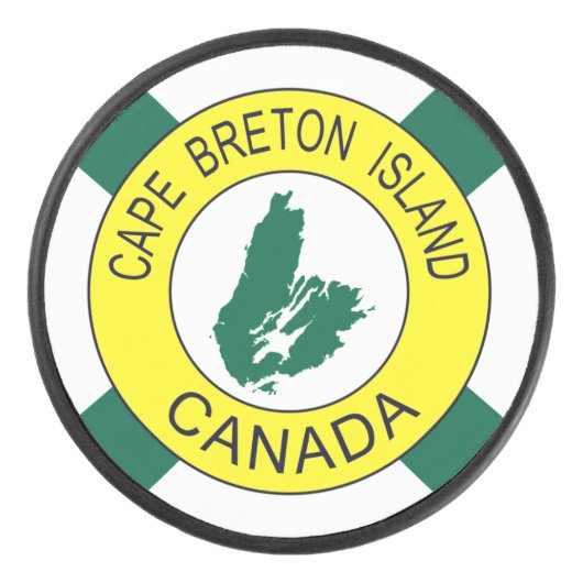 Cape Breton Island Flag (niet-officieel), Nova Sco Hockey Puck (Voorkant)