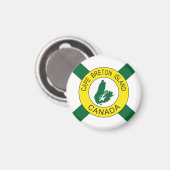 Cape Breton Island Flag (niet-officieel), Nova Sco Magneet (Voorkant / Achterkant)