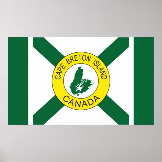 Cape Breton Island Flag (niet-officieel), Nova Sco Poster (Voorkant)