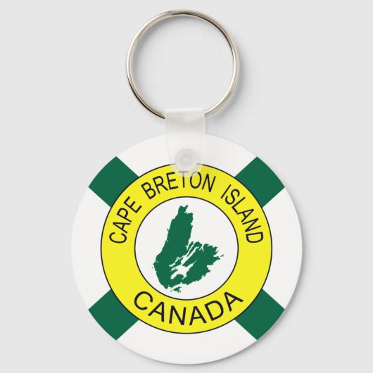 Cape Breton Island Flag (niet-officieel), Nova Sco Sleutelhanger (Voorkant)