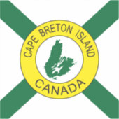 Cape Breton Island Flag (niet-officieel), Nova Sco Sticker (Voorkant)