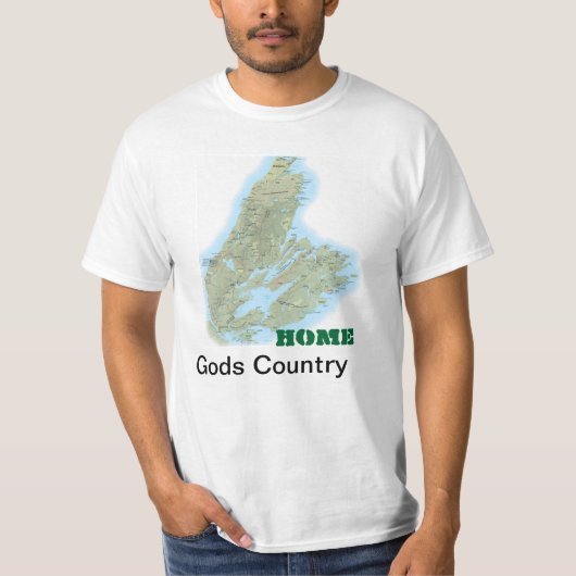Cape Breton Island Home T Shirt (Voorkant)