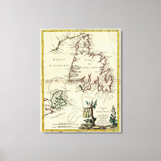 Cape Breton Island, Newfoundland Canvas Afdruk (Voorkant)