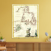 Cape Breton Island, Newfoundland Canvas Afdruk (Insitu (Woonkamer))