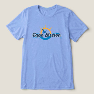 Cape Breton Meeuw & Golf Tee Tri-Blend Shirt