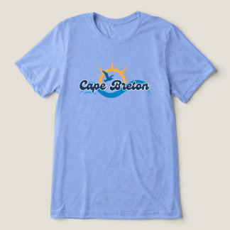Cape Breton Meeuw & Golf Tee Tri-Blend Shirt