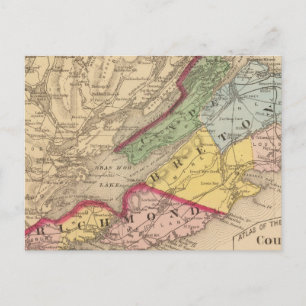 Cape Breton, Richmond counties, NS Briefkaart