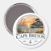 Cape Breton Shore Community Magneet (Voorkant / Achterkant)