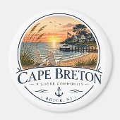 Cape Breton Shore Community Magneet (Voorkant)